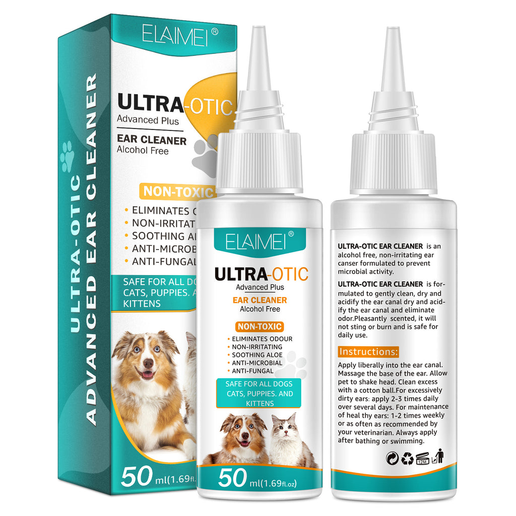 EarCleaner Pro - detergente orecchie per Cani e Gatti 50ml