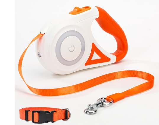 Guinzaglio Retrattile LED di Sicurezza per Cani