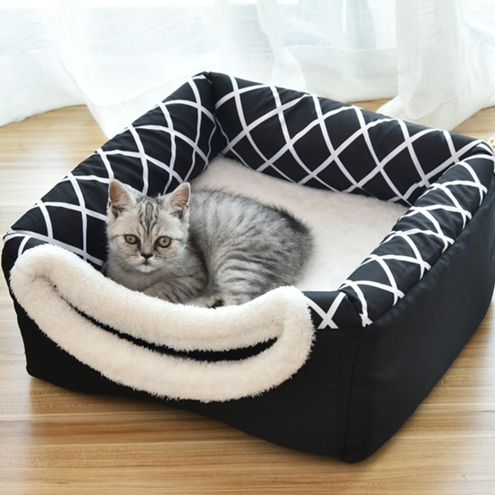 Villa con cuccia per cani e gatti - Capsula spaziale a doppio uso