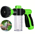 Pawshower Pro - Doccetta Portatile con 8 Getti per cani e giardino