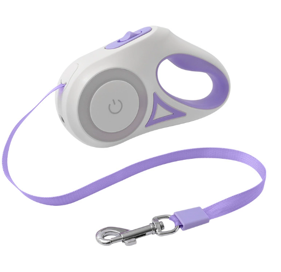 Guinzaglio LED Rettratile di Sicurezza per Cani