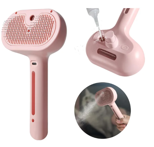 Steambrush Pro - steam brush for dog and cat hair removal