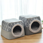 Villa con cuccia per cani e gatti - Capsula spaziale a doppio uso