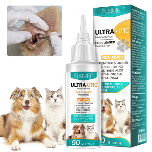 EarCleaner Pro - detergente orecchie per Cani e Gatti 50ml